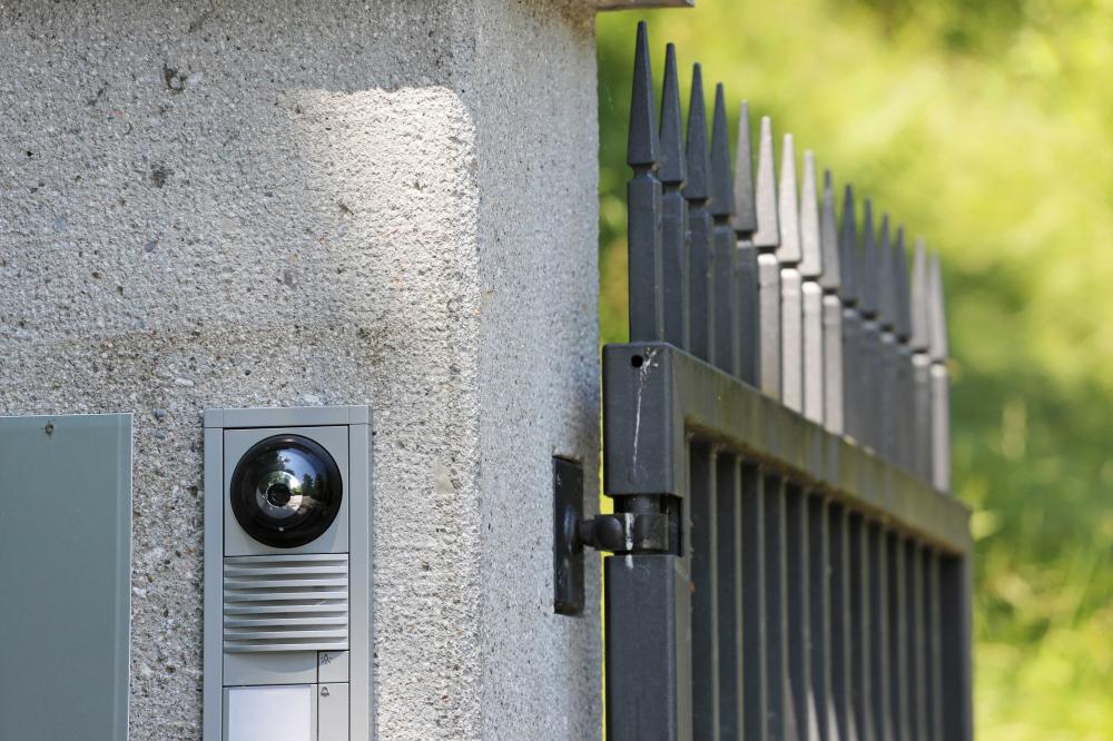 interphone et portail